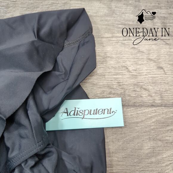 Adisputent Flounce High Waist Bikini Swimsuit Size M - Picture 4 of 7